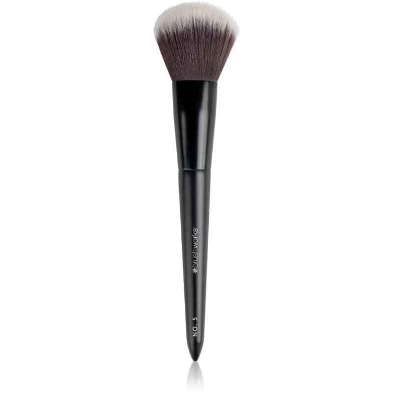 Brushworks Powder Brush čopič za puder vrsta NO. 5 1 kos