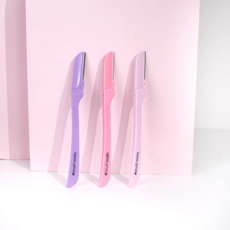 Brushworks Precision Eyebrow Razors Mixed britev za obrvi
