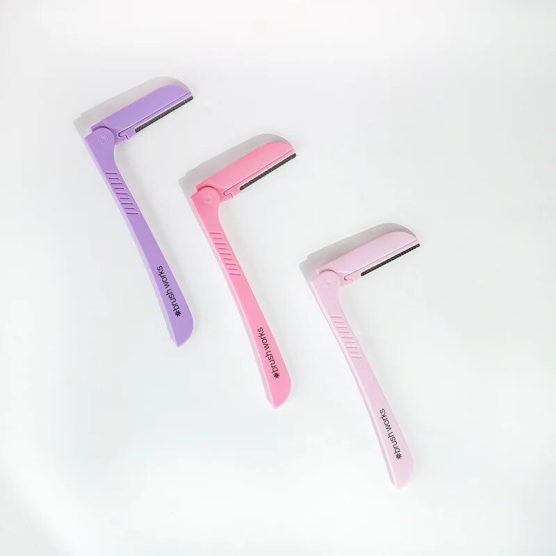 Brushworks Precision Eyebrow Razors Mixed britev za obrvi