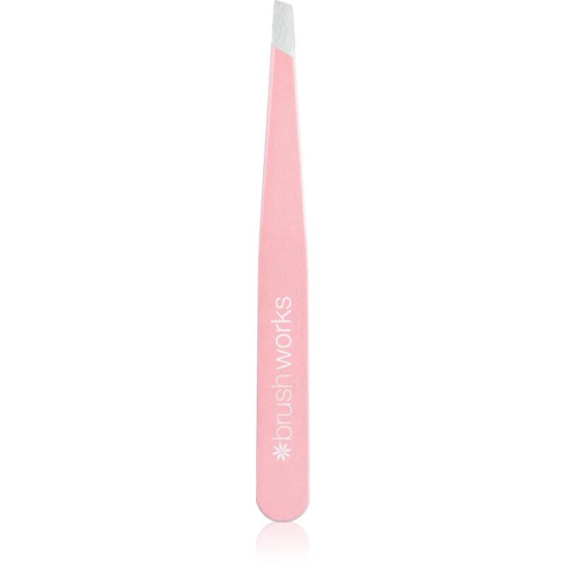 Brushworks Precision Slanted Tweezers pinceta s poševno konico 1 kos