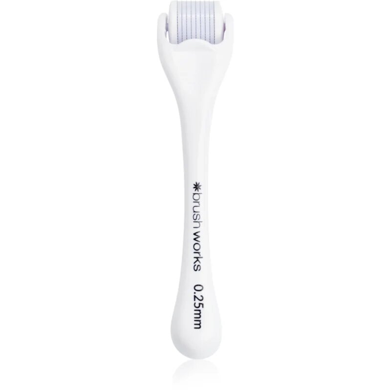 Brushworks Progression Micro Needle Derma Roller mikroiglični aplikator za obraz 025 mm 1 kos