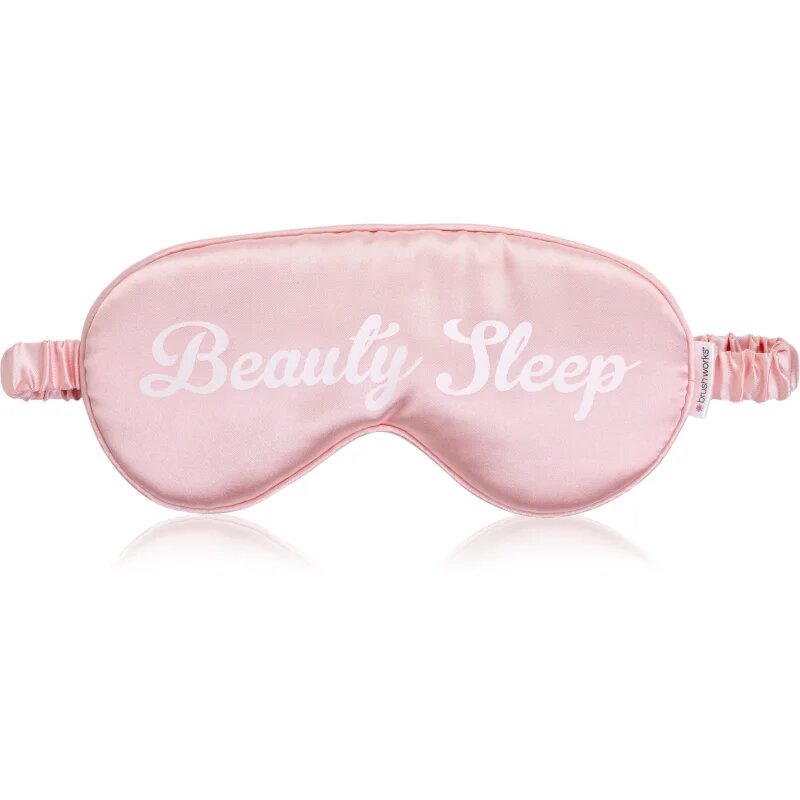 Brushworks Satin Sleep Mask maska za spanje 1 kos