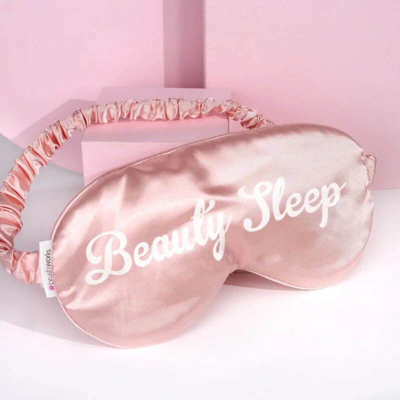 Brushworks Satin Sleep Mask maska za spanje 1 kos