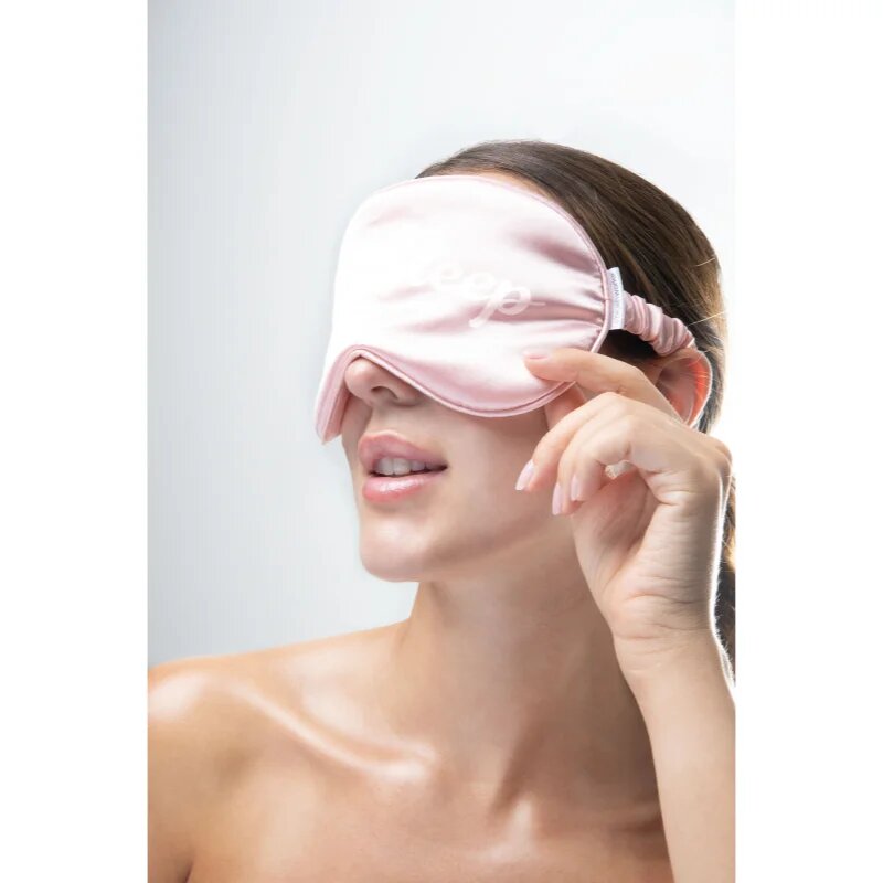 Brushworks Satin Sleep Mask maska za spanje 1 kos