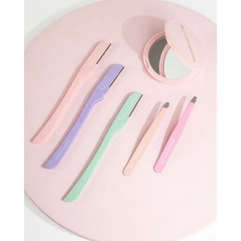 Brushworks Sculpt & Shape Set set za popolne obrvi za ženske