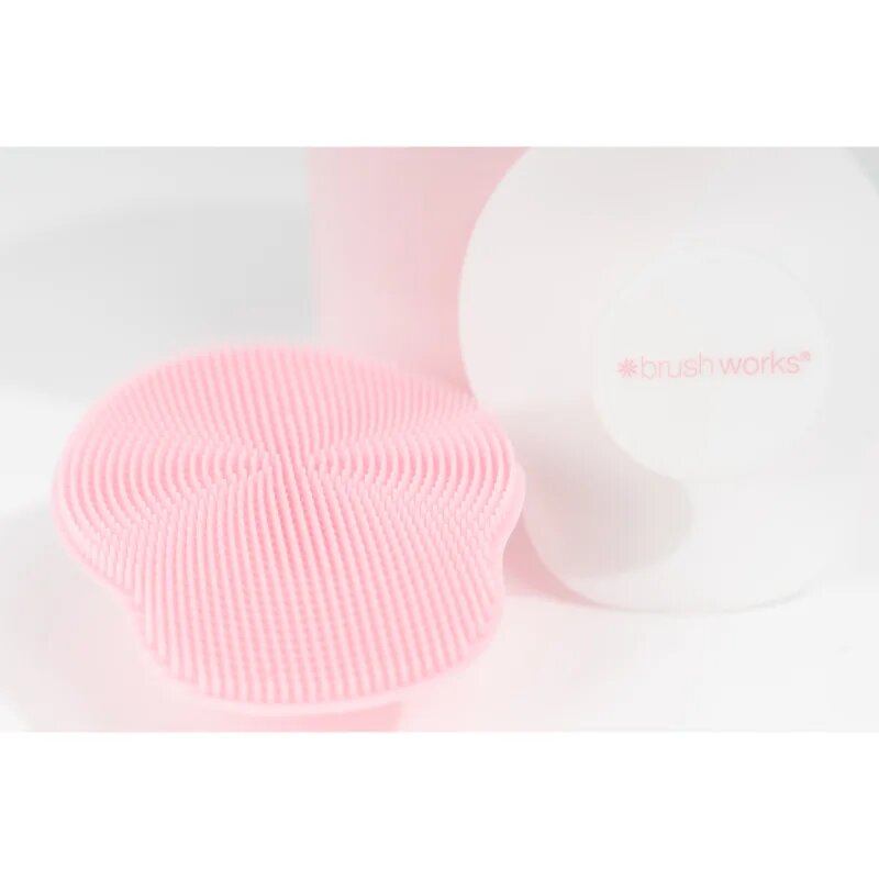 Brushworks Silicone Cleansing Pads eksfoliacijske čistilne blazinice 2 kos