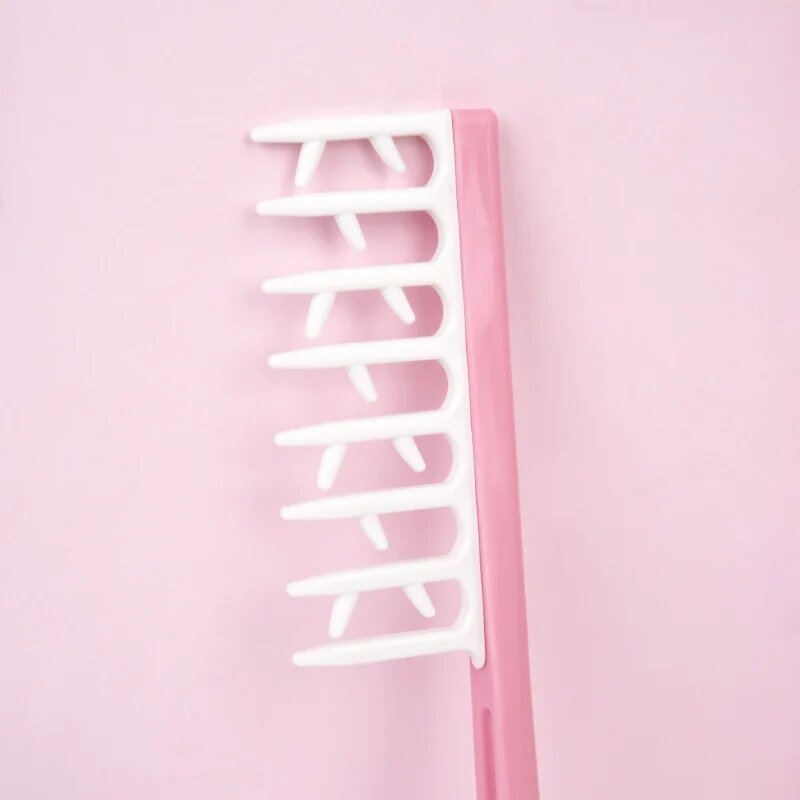 Brushworks Smoothing Curl Comb glavnik za valovite in kodraste lase 1 kos