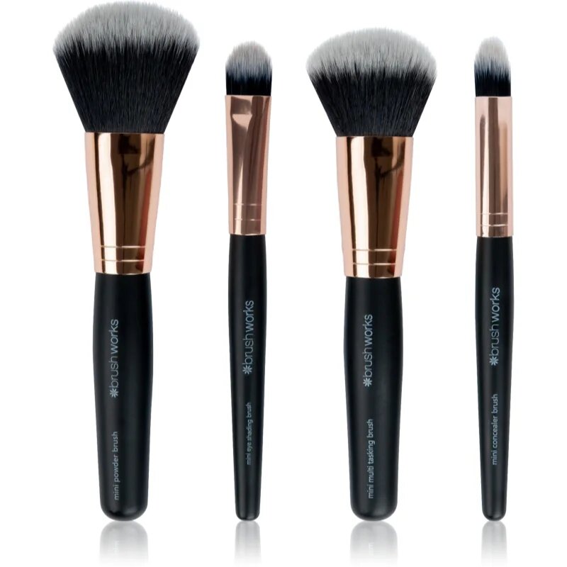 Brushworks Travel Brush Set set mini čopičev
