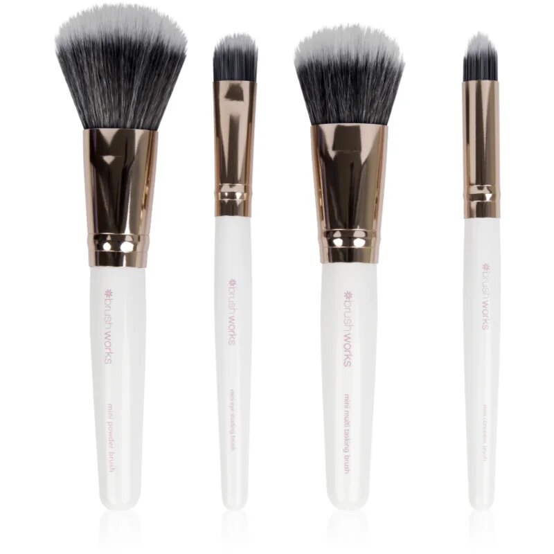 Brushworks Travel Brush Set set mini čopičev