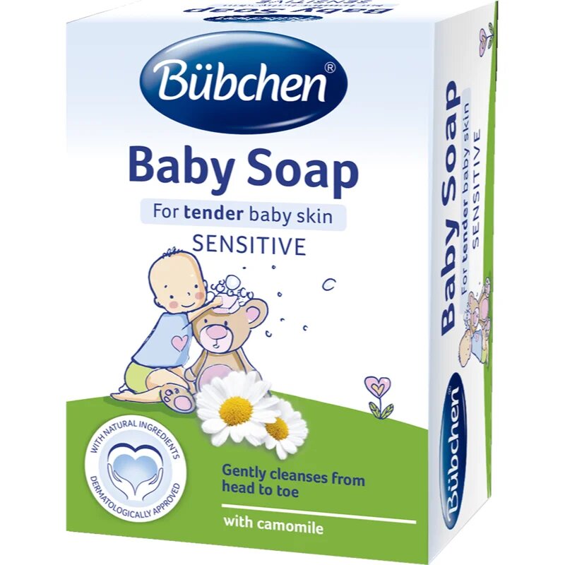 Bübchen Baby Sensitive nežno milo 125 g