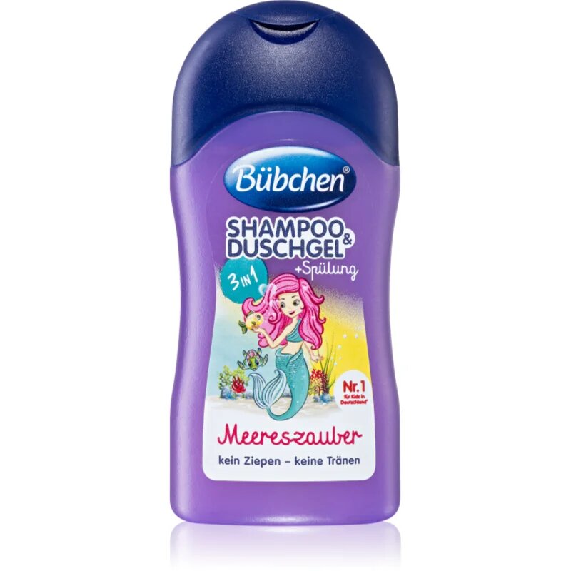 Bübchen Kids 3 in 1 3 v 1 šampon balzam in gel za prhanje za otroke 50 ml