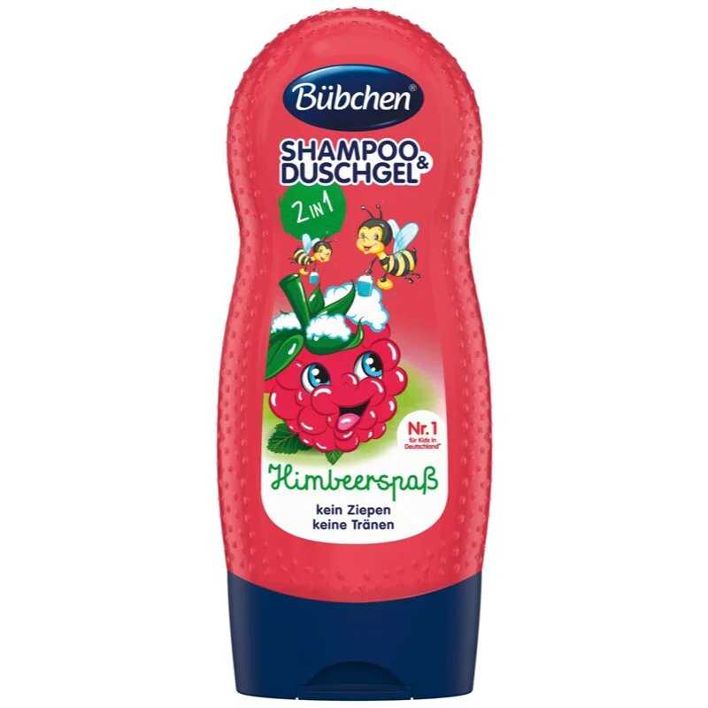 Bübchen Kids Himbeere šampon in gel za prhanje 2v1 230 ml