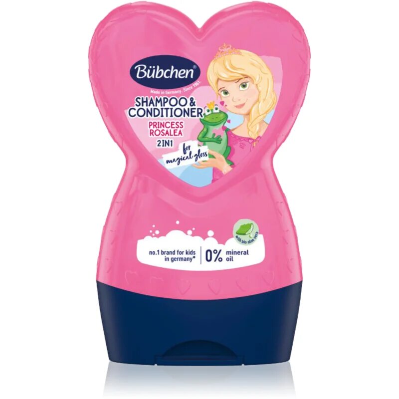 Bübchen Shampoo & Contidioner 2in1 Princess Rosalea šampon in balzam za otroke 230 ml