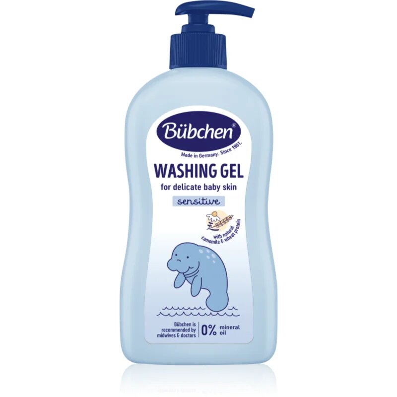 Bübchen Wash gel za umivanje s kamilico in izvlečki ovsa 400 ml