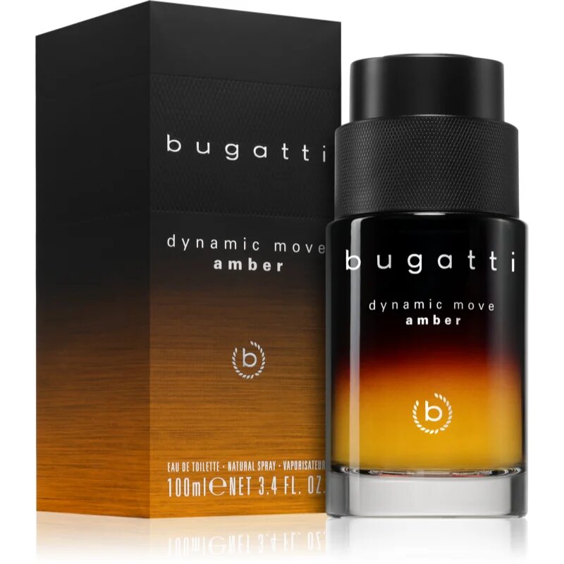 Bugatti Dynamic Move Amber toaletna voda za moške 100 ml