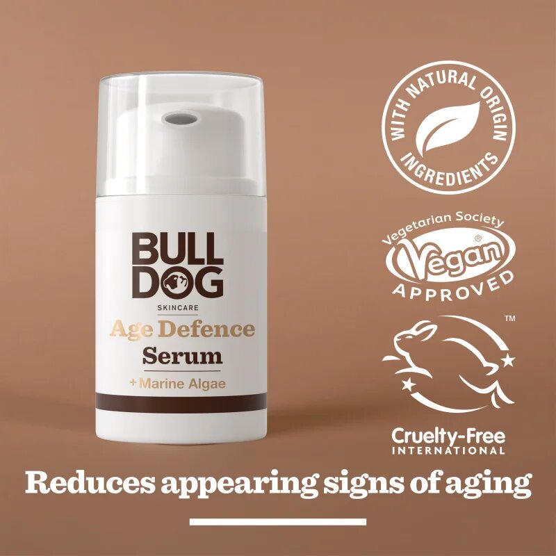 Bulldog Age Defence Serum serum proti gubam za moške 50 ml