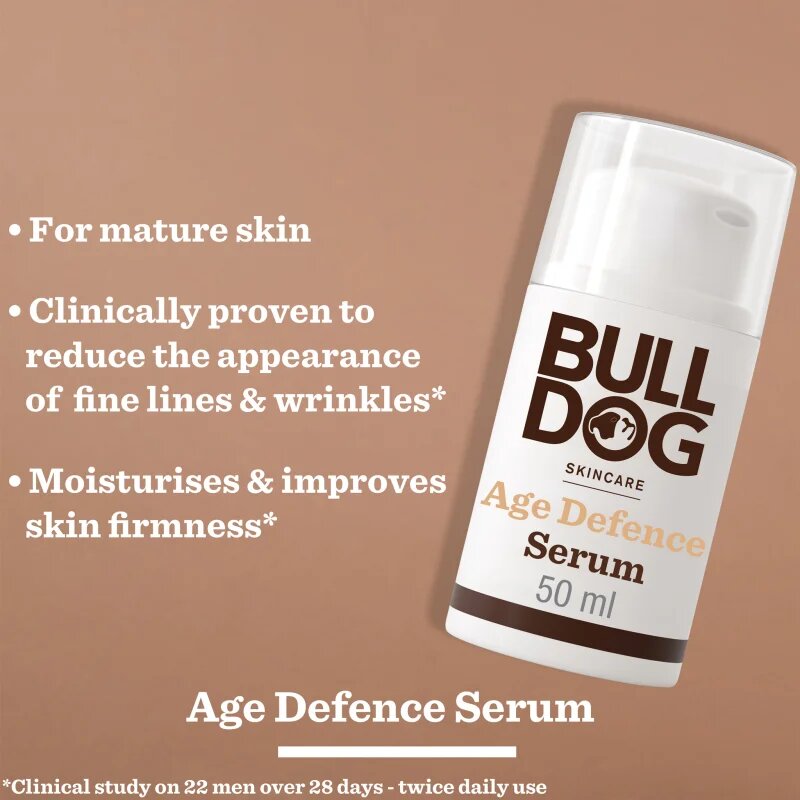 Bulldog Age Defence Serum serum proti gubam za moške 50 ml