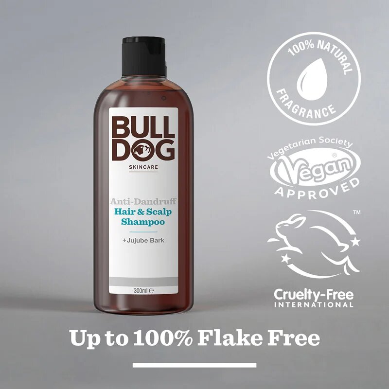 Bulldog Anti-Dandruff Shampoo šampon proti prhljaju 300 ml