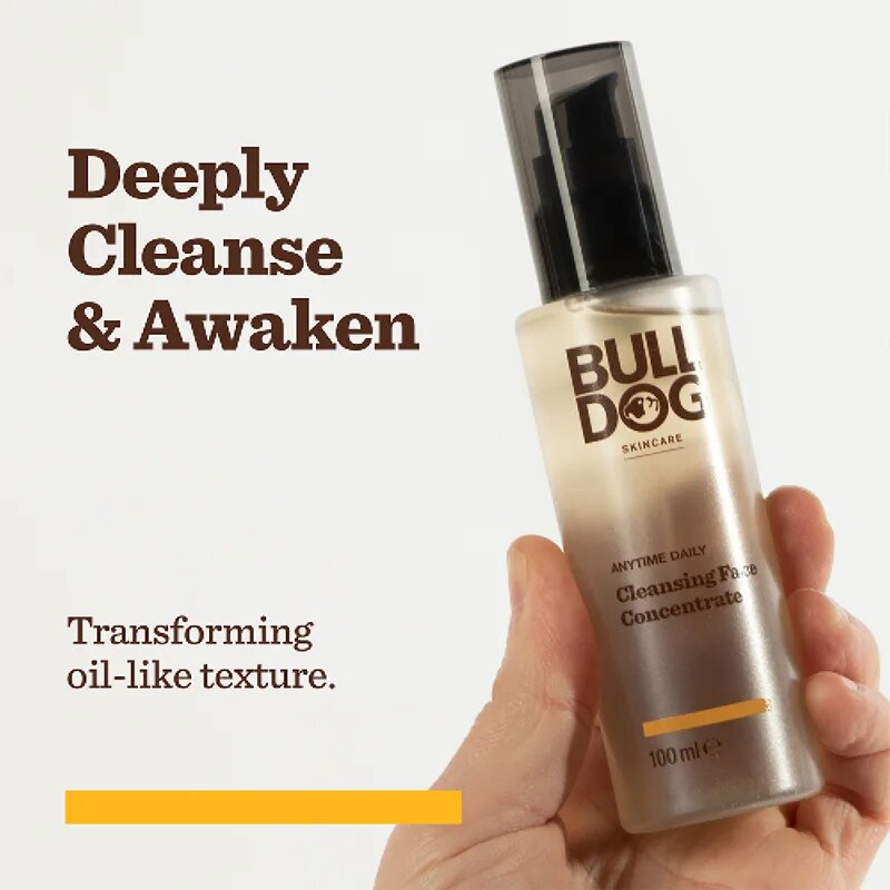 Bulldog Anytime Daily Cleansing Face Concentrate čistilni tonik za obraz 100 ml