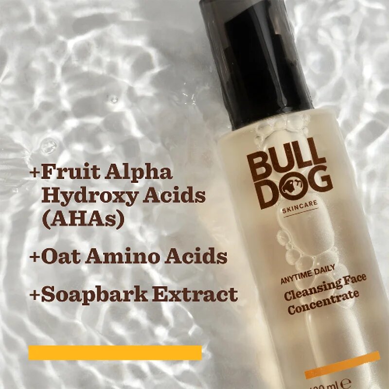 Bulldog Anytime Daily Cleansing Face Concentrate čistilni tonik za obraz 100 ml