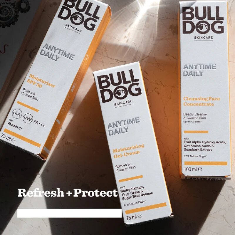 Bulldog Anytime Daily Cleansing Face Concentrate čistilni tonik za obraz 100 ml
