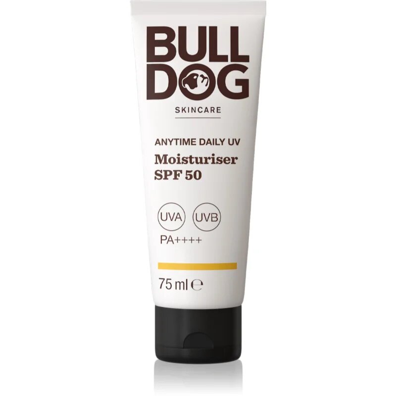 Bulldog Anytime Daily UV Moisturiser vlažilna krema SPF 50 75 ml