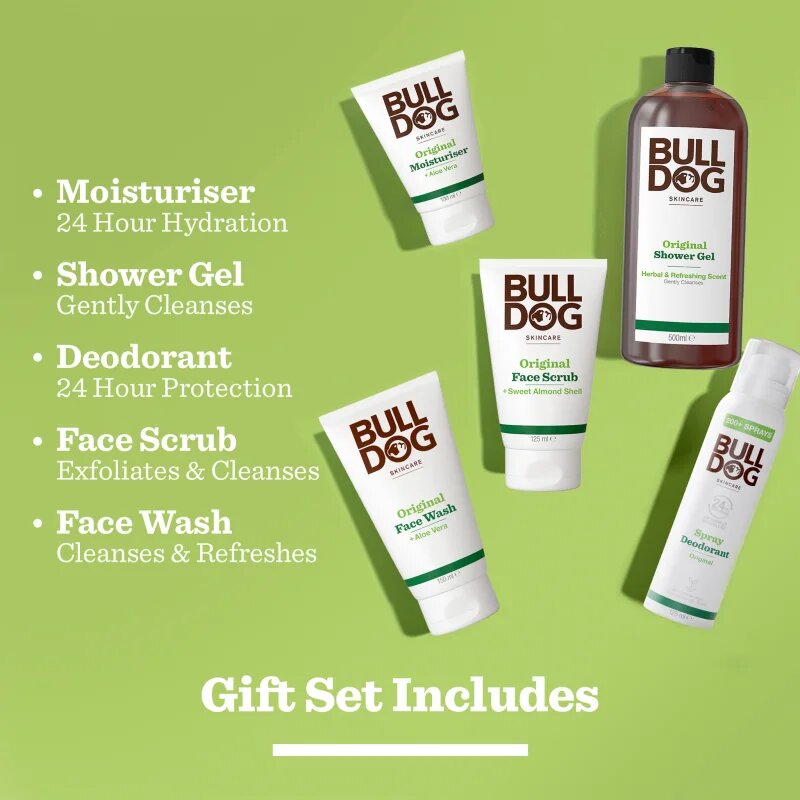 Bulldog Bodycare Collection darilni set za moške