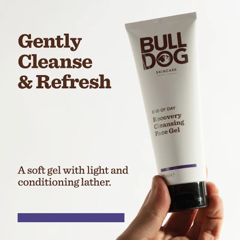 Bulldog End of Day Recovery Cleansing čistilni gel za obraz 125 ml