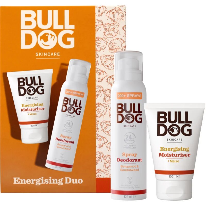 Bulldog Energising Duo darilni set za telo in obraz
