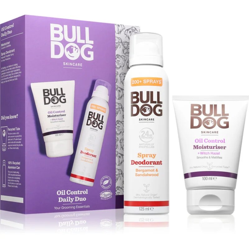 Bulldog Oil Control Daily Duo darilni set za moške
