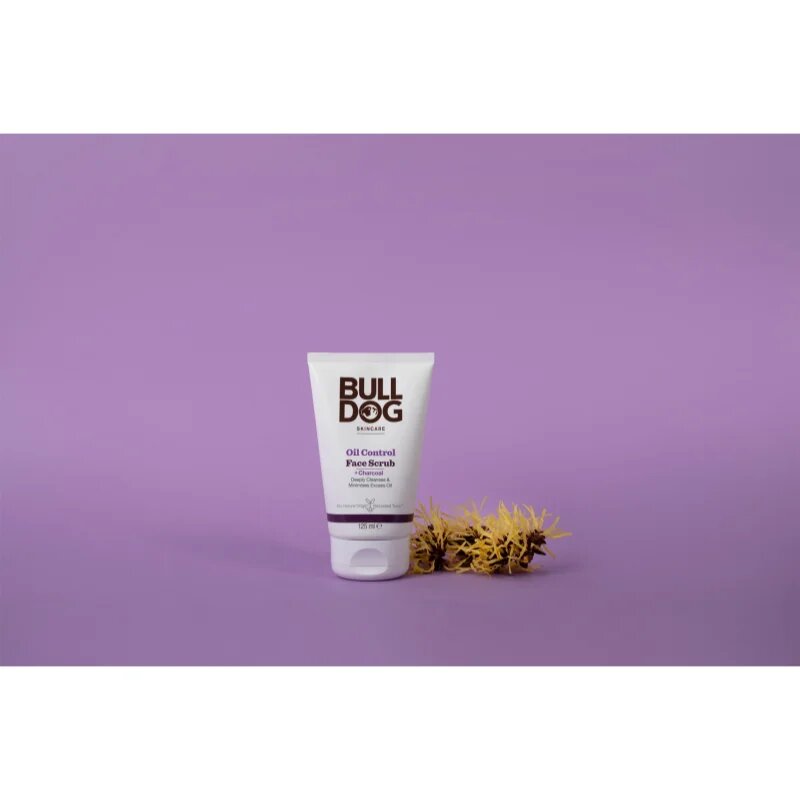 Bulldog Oil Control Face Scrub osvežilni piling za obraz za mastno kožo 125 ml