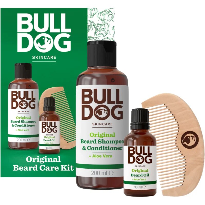 Bulldog Original Beard Care Kit darilni set za moške