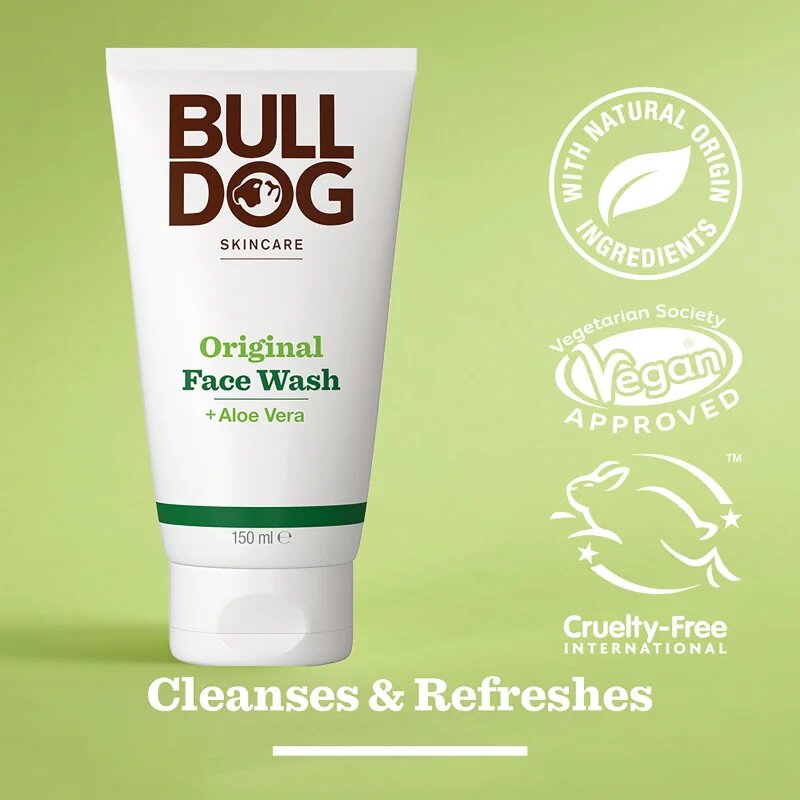 Bulldog Original Face Wash čistilni gel za obraz 150 ml