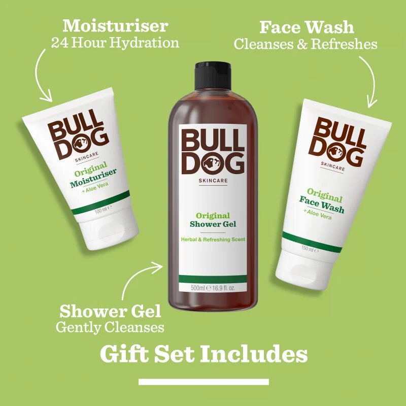 Bulldog Original Grooming Kit darilni set za moške