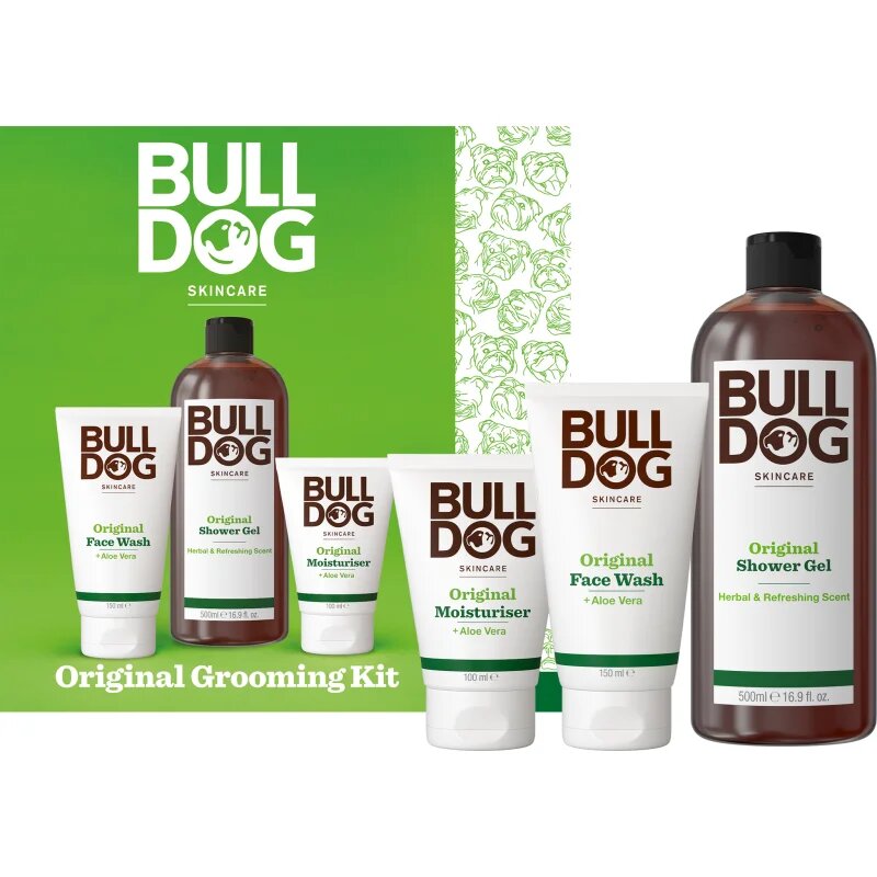 Bulldog Original Grooming Kit darilni set za telo in obraz
