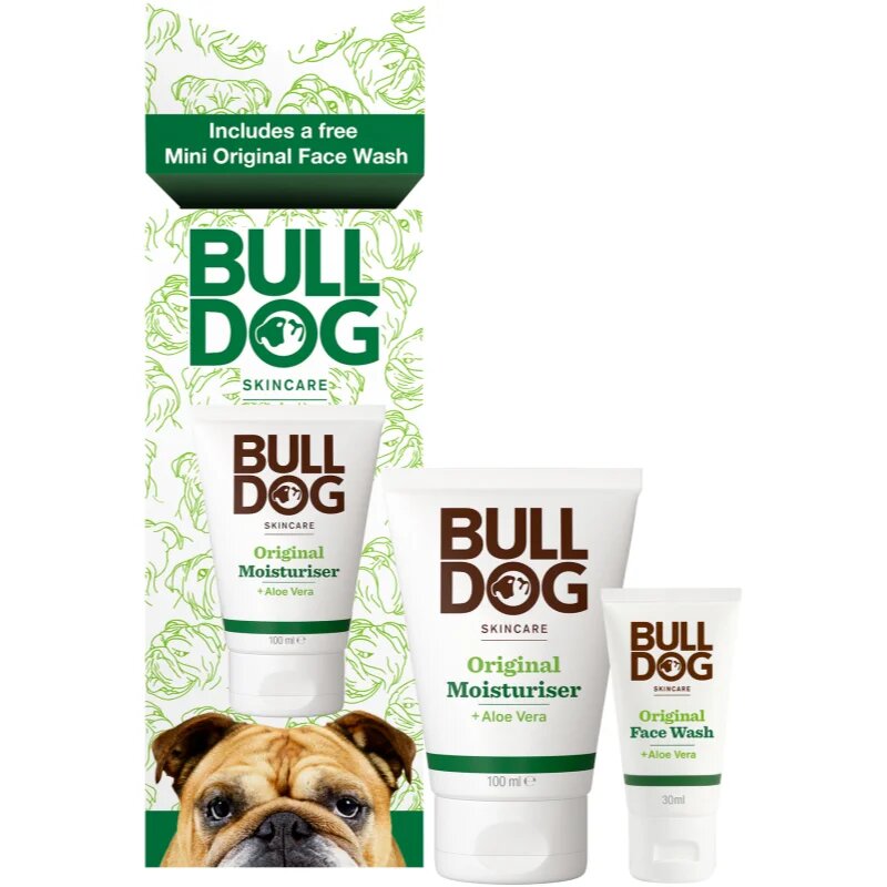 Bulldog Original Moisturiser Cracker darilni set za moške