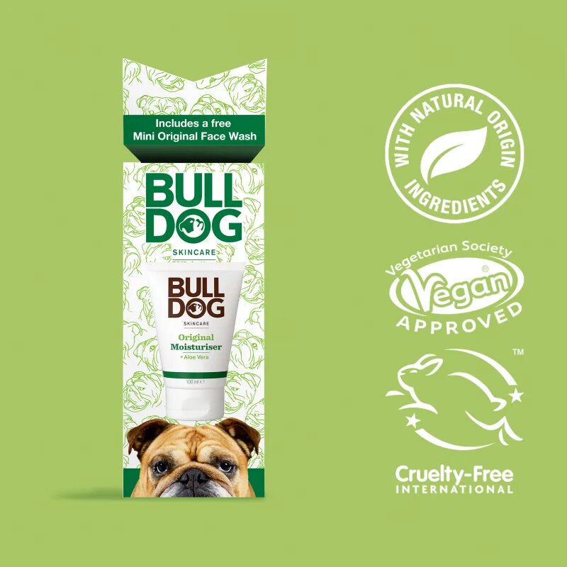 Bulldog Original Moisturiser Cracker darilni set za moške