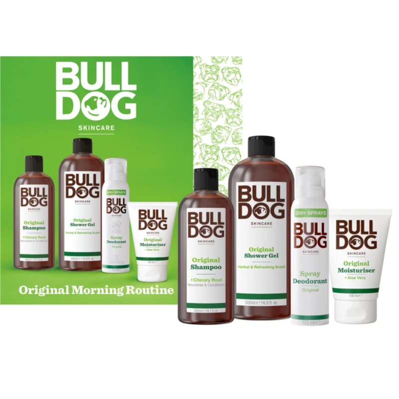 Bulldog Original Morning Routine darilni set za moške