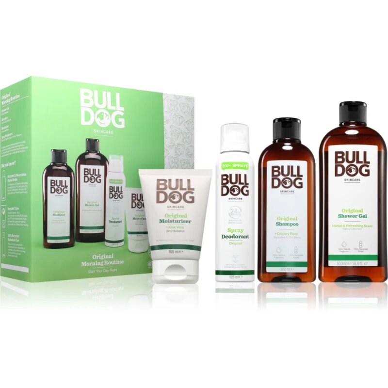 Bulldog Original Morning Routine set za telo in obraz