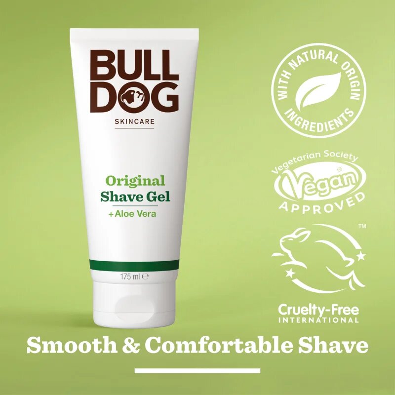 Bulldog Original Shave Gel gel za britje za moške 175 ml
