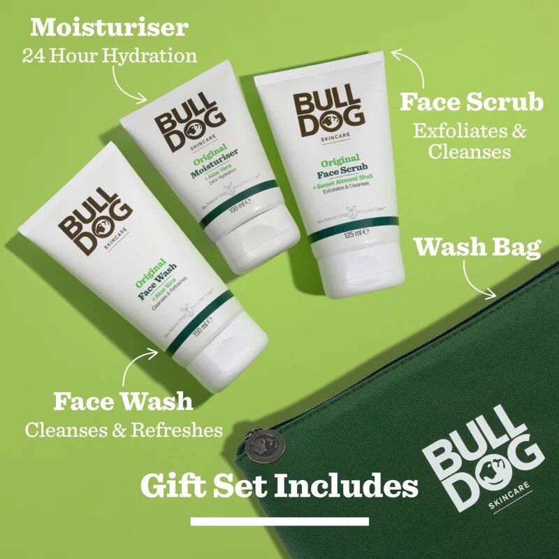 Bulldog Original Skincare Kit darilni set za obraz