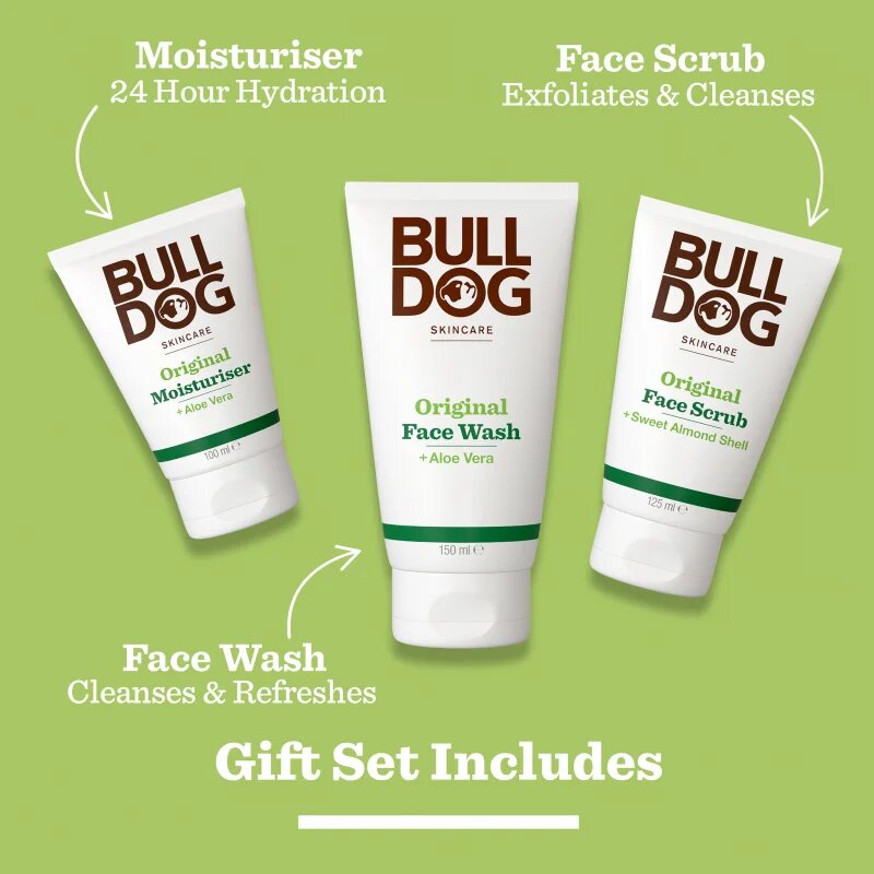 Bulldog Original Skincare Kit For Men darilni set za moške