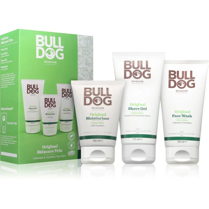 Bulldog Original Skincare Trio darilni set za brado