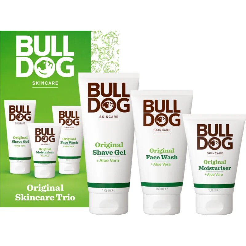 Bulldog Original Skincare Trio darilni set za moške
