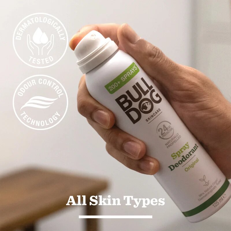 Bulldog Original Spray Deodorant deodorant v pršilu brez vsebnosti aluminija 125 ml