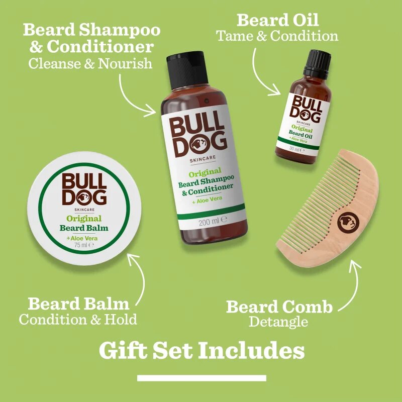 Bulldog Original Ultimate Beard Care Kit darilni set za moške