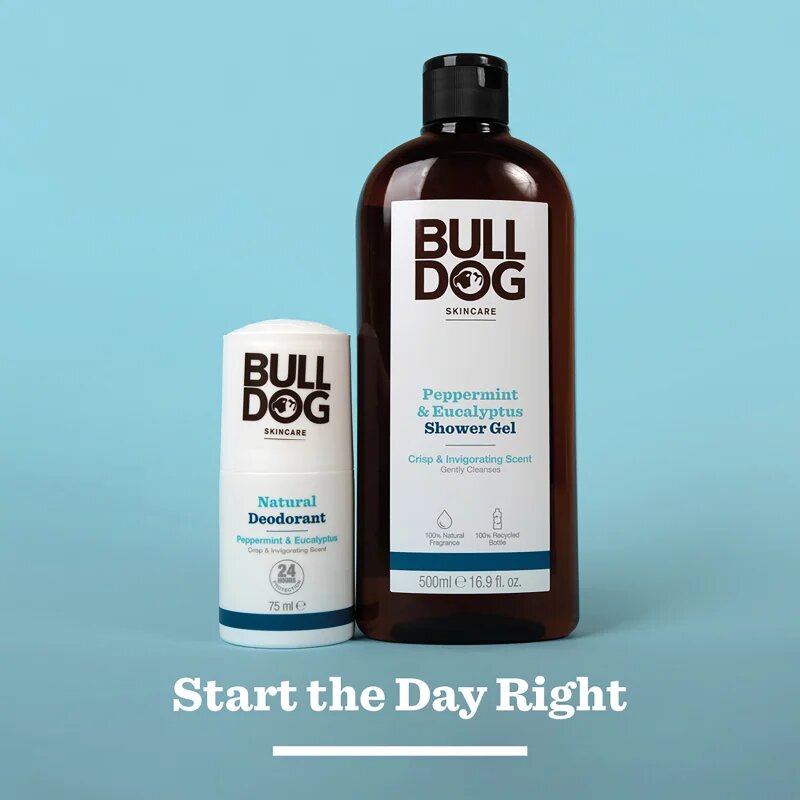 Bulldog Peppermint & Eucalyptus Deodorant deodorant roll-on 75 ml