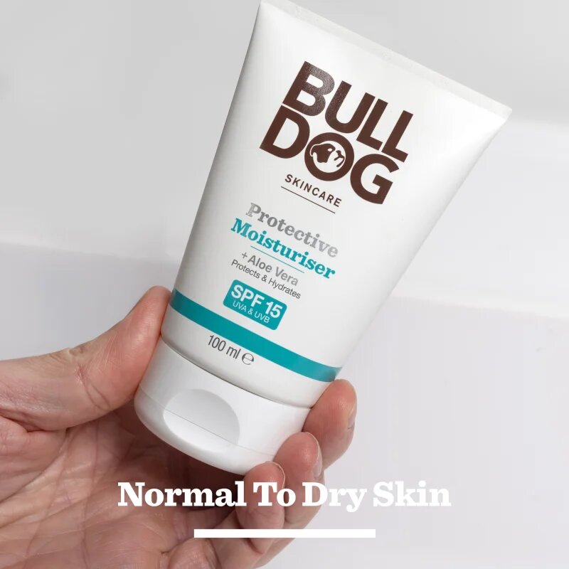 Bulldog Protective Moisturiser zaščitna krema SPF 15 100 ml