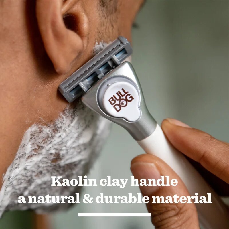 Bulldog Sensitive Ceramic Razor brivnik + nadomestne britvice 9 ks