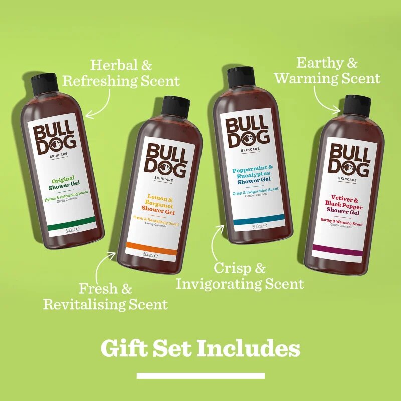 Bulldog Shower Gel darilni set za moške